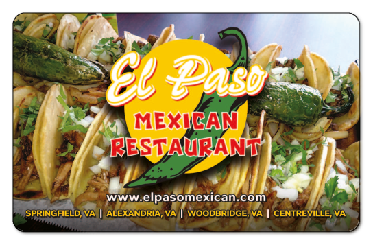 el paso logo on a picture of tacos